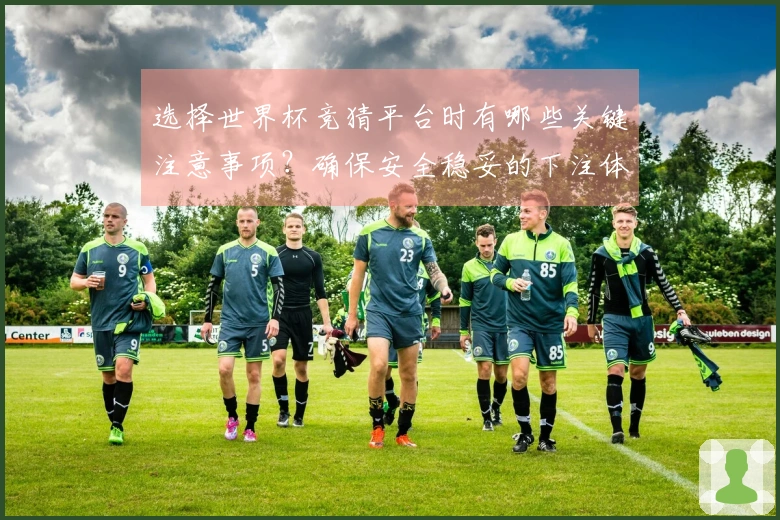选择世界杯竞猜平台时有哪些关键注意事项？确保安全稳妥的下注体验
