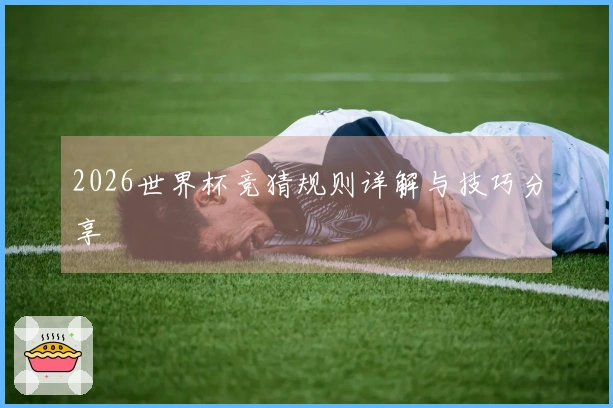 2026世界杯竞猜规则详解与技巧分享